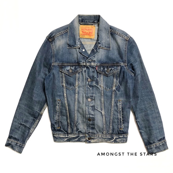 Levi's Other - Levi's Danica Wash Denim Blue Men's Trucker Jacket
